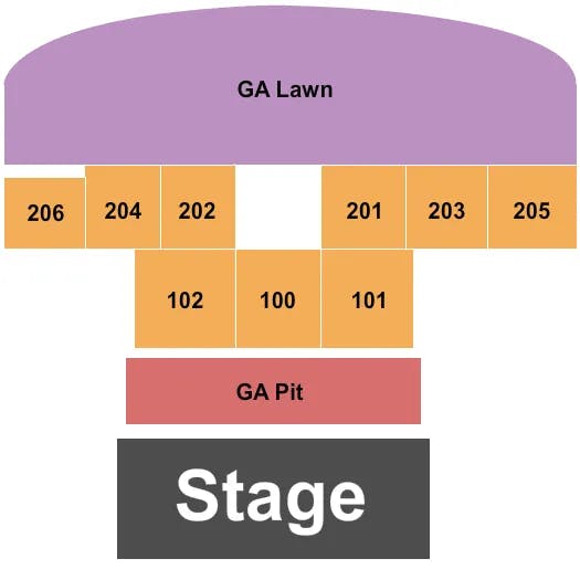  ENDSTAGE 3 Seating Map Seating Chart