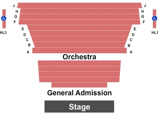  ENDSTAGE 2 Seating Map Seating Chart