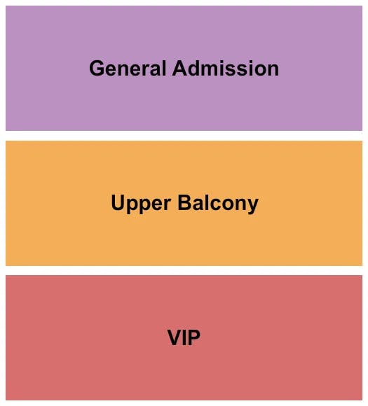  VIP UB GENERAL Seating Map Seating Chart