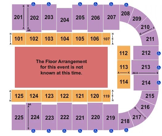  GENERIC FLOOR Seating Map Seating Chart