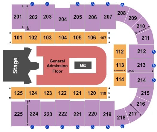  GHOST Seating Map Seating Chart