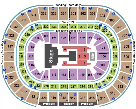  TWICE Seating Map Seating Chart