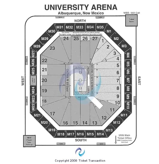  GEORGE STRAIT Seating Map Seating Chart