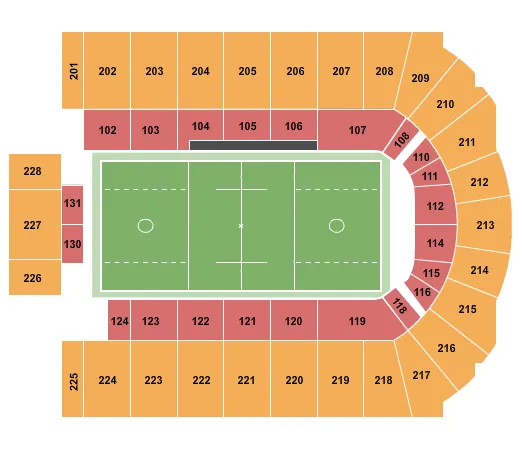  LACROSSE Seating Map Seating Chart