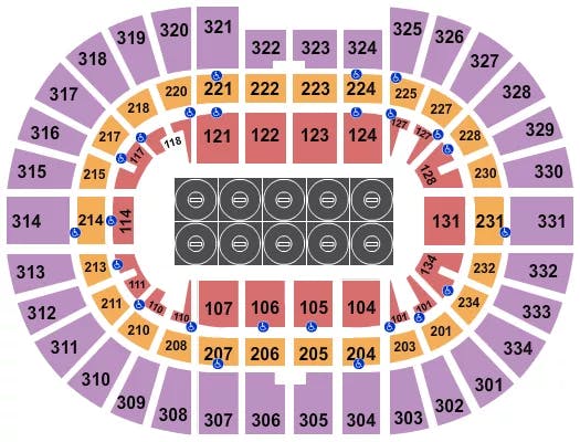  OHSAA WRESTLING Seating Map Seating Chart