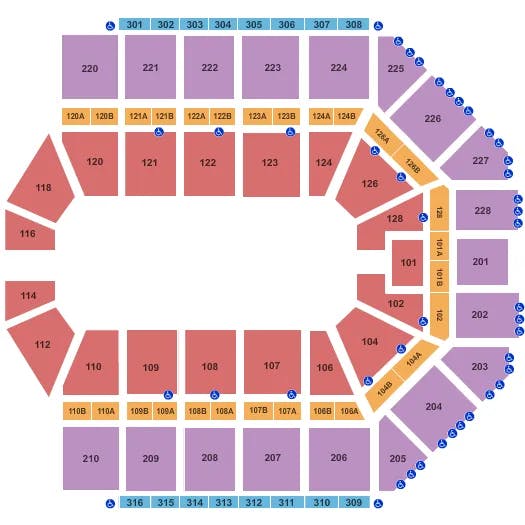  OPEN FLOOR Seating Map Seating Chart