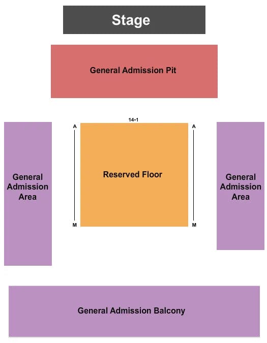  LESLIE ODOM JR Seating Map Seating Chart