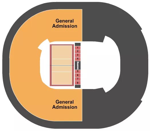  AVP VOLLEYBALL Seating Map Seating Chart