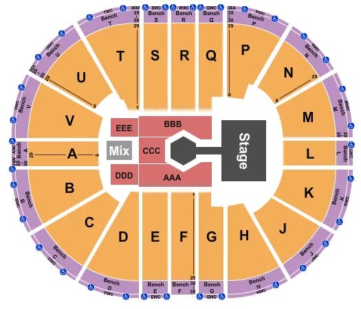  RBD Seating Map Seating Chart