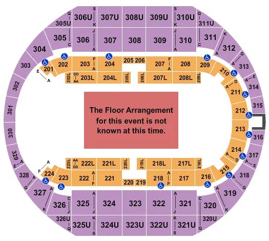  GENERIC FLOOR Seating Map Seating Chart