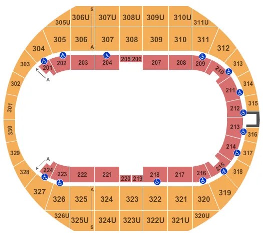  OPEN FLOOR Seating Map Seating Chart