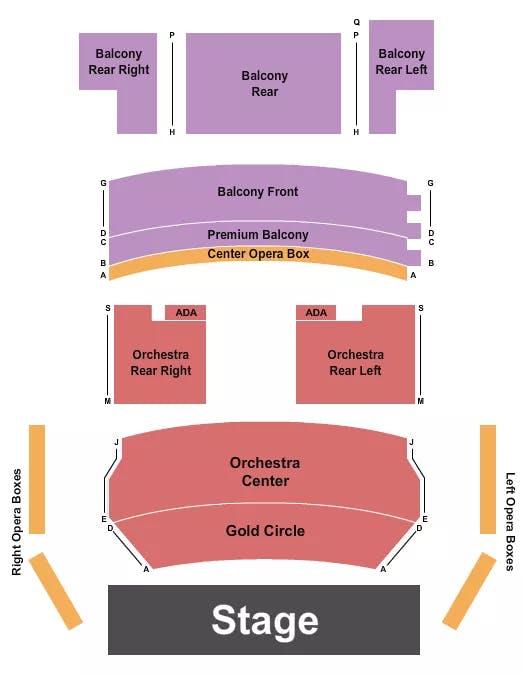  END STAGE 2 Seating Map Seating Chart