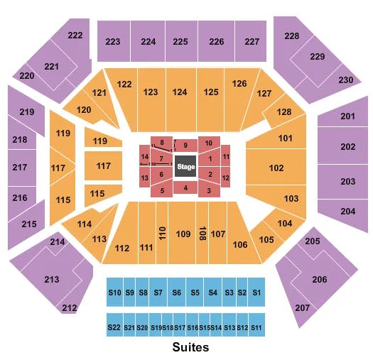  CHICAGO GREEK STEP Seating Map Seating Chart