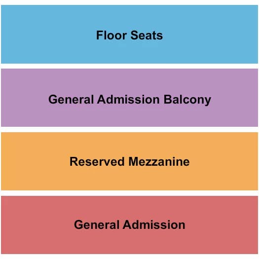  PANDEMONIUM Seating Map Seating Chart