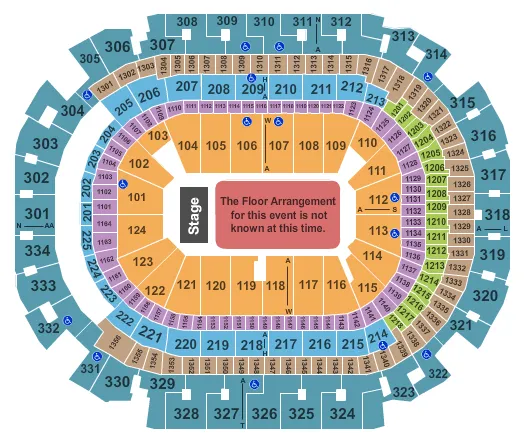 GENERIC FLOOR Seating Map Seating Chart