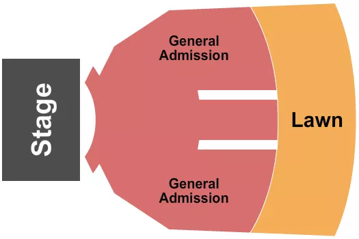 GA LAWN Seating Map Seating Chart