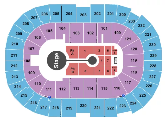 BRANDON LAKE Seating Map Seating Chart