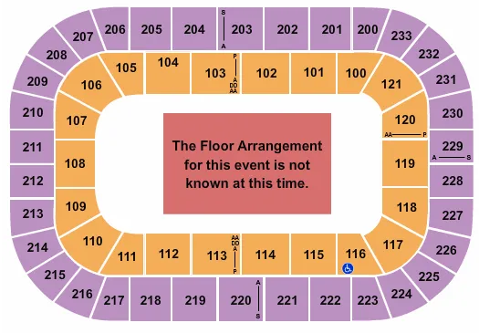 GENERIC FLOOR Seating Map Seating Chart