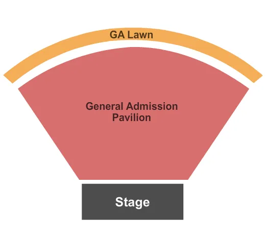 GA LAWN PAVILION Seating Map Seating Chart
