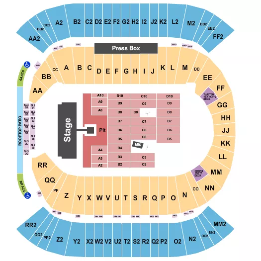 COMMONWEALTH STADIUM EDMONTON AC DC 1 Seating Map Seating Chart
