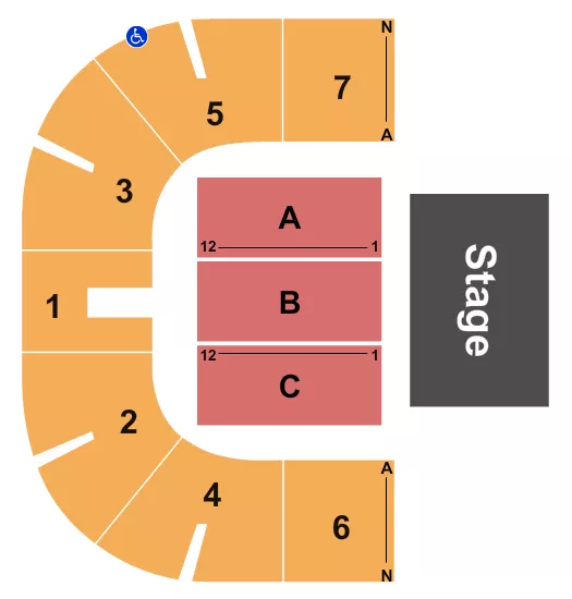 QUARTER HOUSE Seating Map Seating Chart