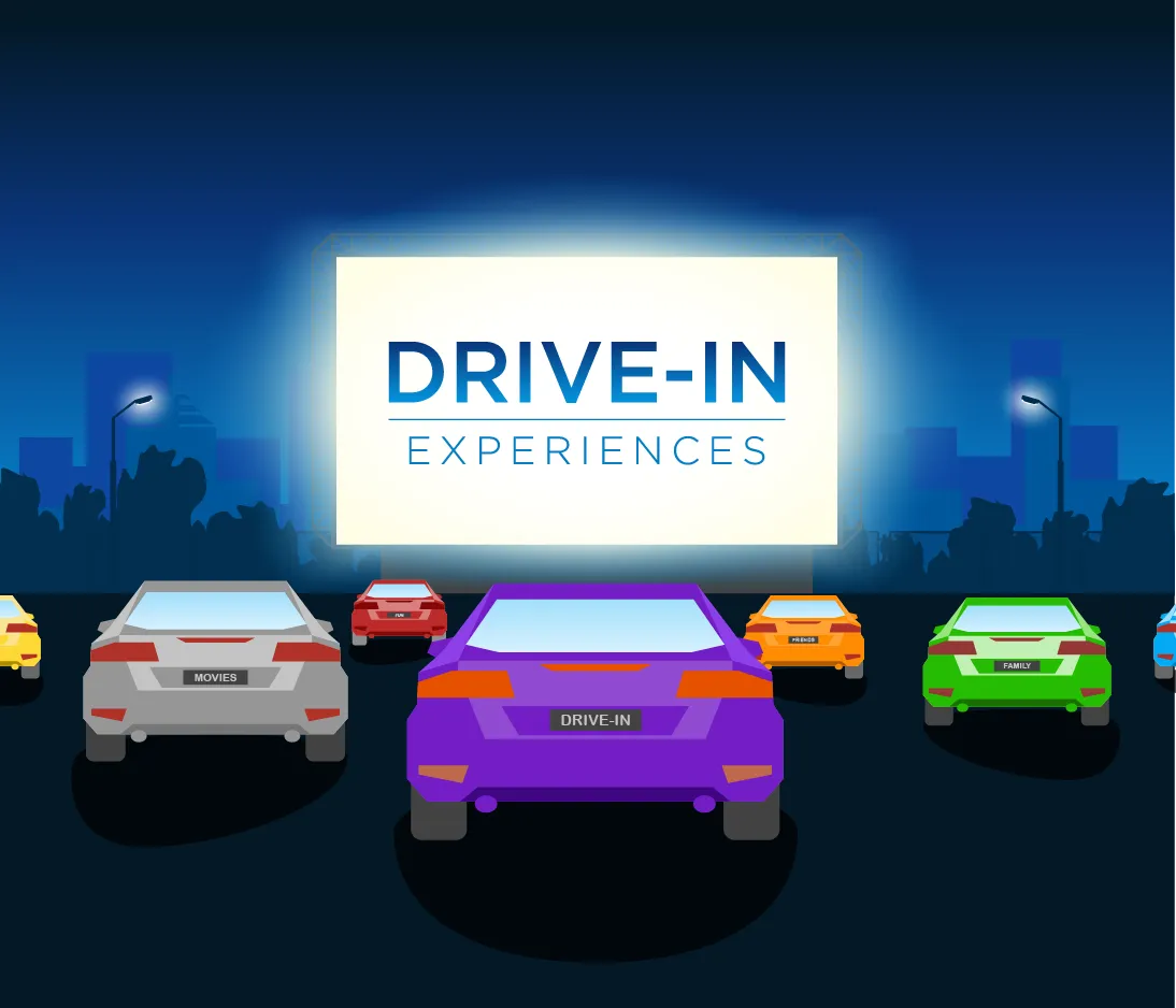 DRIVE IN Seating Map Seating Chart