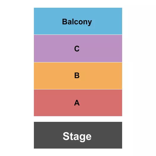 EGYPTIAN THEATRE BOISE CANDLELIGHT Seating Map Seating Chart