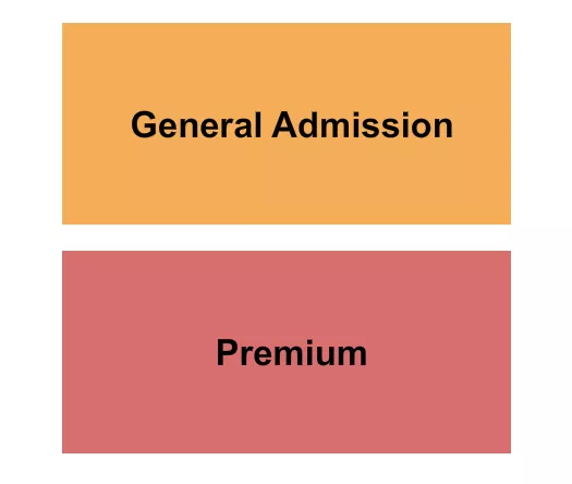 THE ADMIRAL OMAHA GA PREMIUM Seating Map Seating Chart