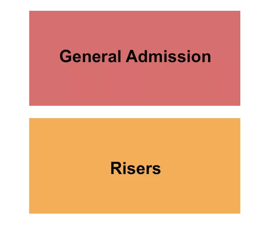 GA RISER Seating Map Seating Chart