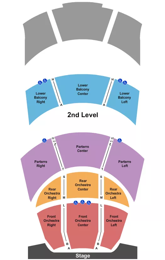 ENDSTAGE 2 Seating Map Seating Chart