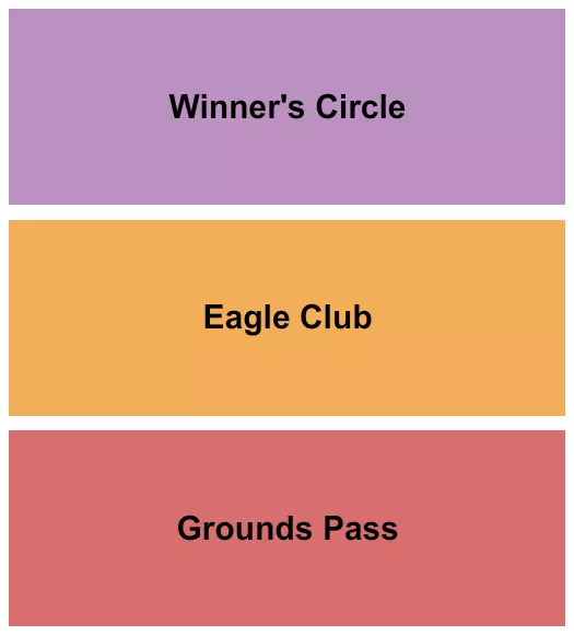GOLF Seating Map Seating Chart