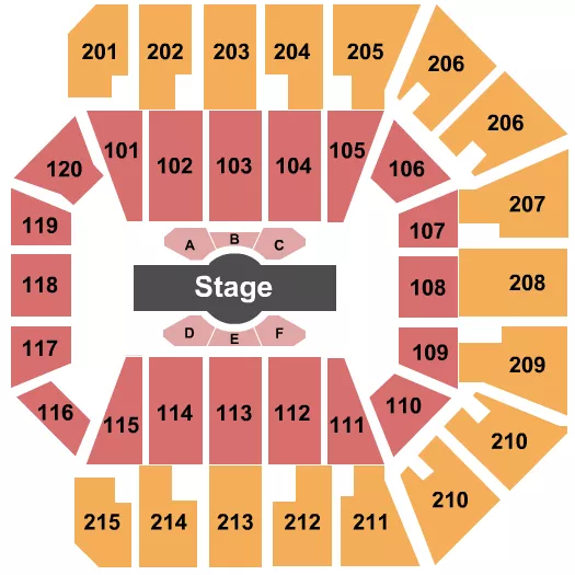 CIRQUE 1 Seating Map Seating Chart