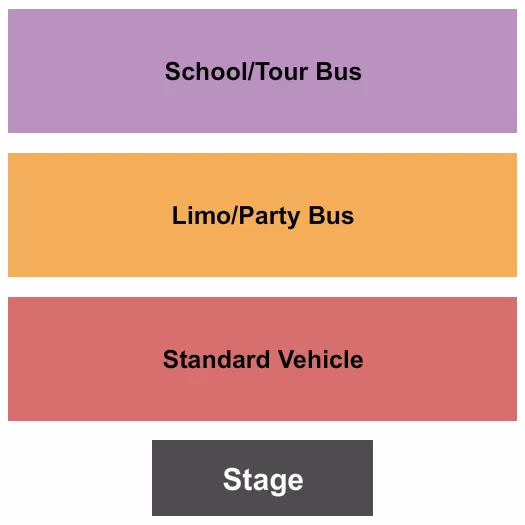MAGIC OF LIGHTS Seating Map Seating Chart