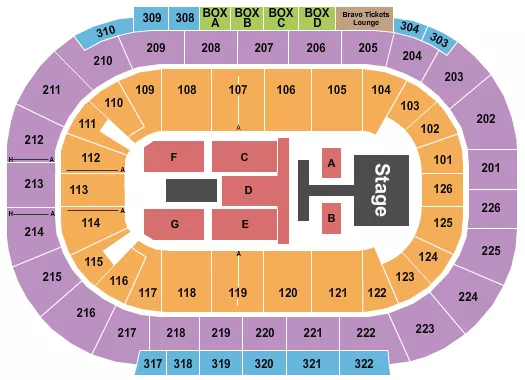 MARCA MP Seating Map Seating Chart
