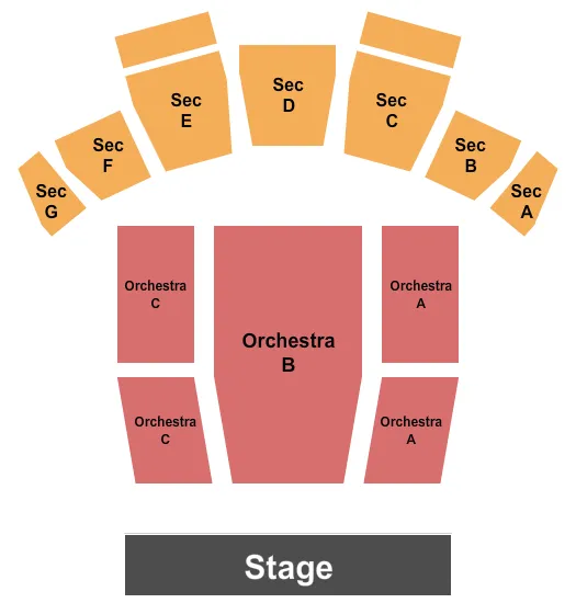 ENDSTAGE 3 Seating Map Seating Chart