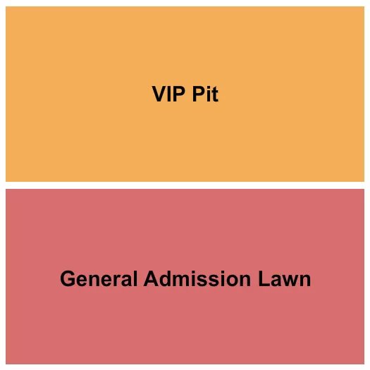OUTDOOR AMPHITHEATER AT LUCKY STAR CASINO CONCHO PIT LAWN Seating Map Seating Chart