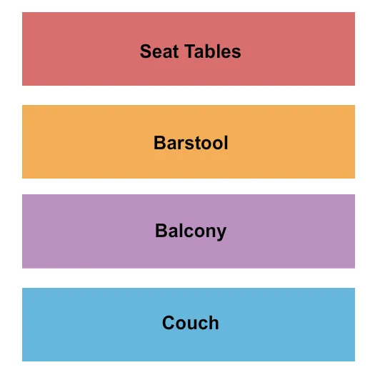 TABLES AND BALCONY Seating Map Seating Chart