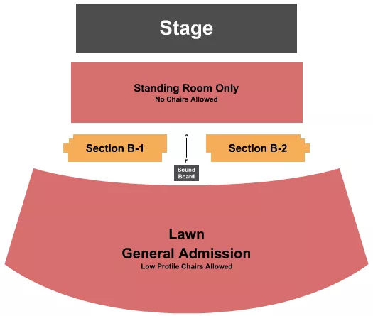 ENDSTAGE GA Seating Map Seating Chart