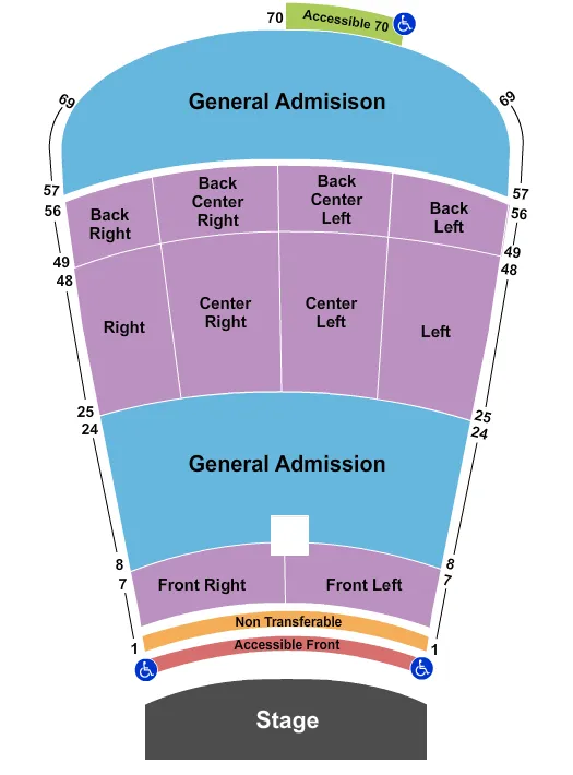 RESV 1 7 25 56 AND GA 8 24 57 69 Seating Map Seating Chart