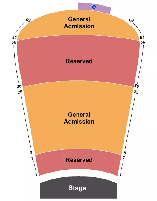 RESV 1 7 26 56 AND GA 8 25 57 69 Seating Map Seating Chart