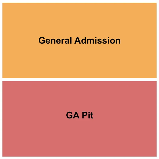RIVERSIDE THEATER WI GA GA PIT Seating Map Seating Chart