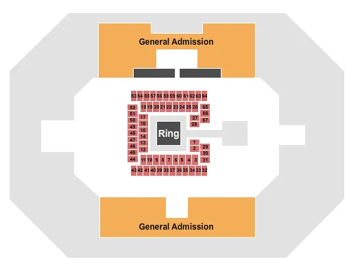 FIGHTING Seating Map Seating Chart