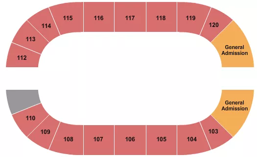 OPEN FLOOR GA 2 Seating Map Seating Chart