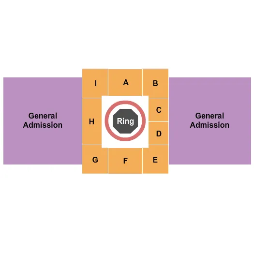 MMA Seating Map Seating Chart