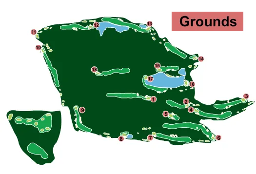 GOLF Seating Map Seating Chart