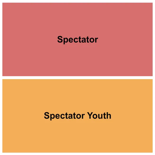 SPECTATOR YOUTH Seating Map Seating Chart