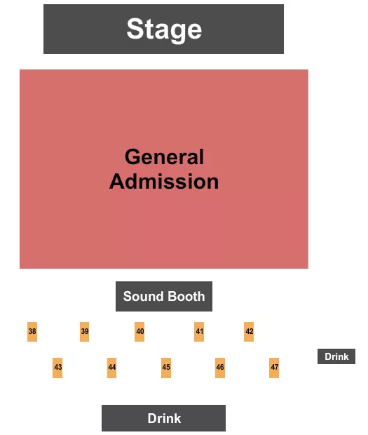 GA MEZZ Seating Map Seating Chart