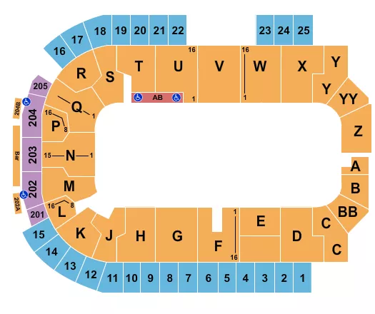 OPEN FLOOR Seating Map Seating Chart