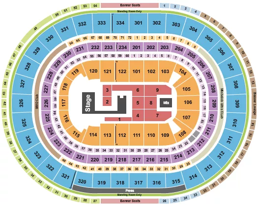 XG Seating Map Seating Chart